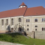 Zamek w Kożuchowie - Widok z ul. Kościelnej