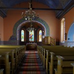Zielona Góra – Kościół ewangelicko-augsburski - Widok na prezbiterium