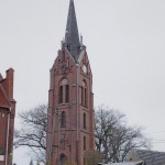 Wieża kościoła ewangelickiego w Ochli