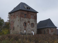 Witków - Wieża rycerska - koniec 2020 r.