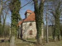 Gębice - Ruiny kościoła ewangelickiego